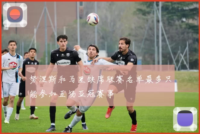 努涅斯和马里缺席联赛名单最多只能参加五场亚冠赛事